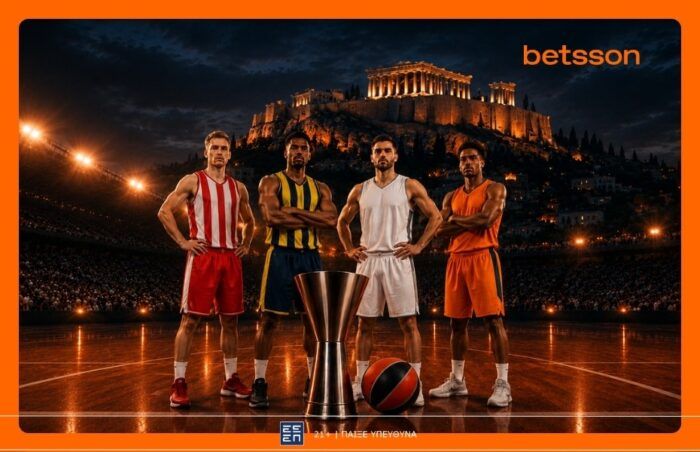 Betsson: Τo Final 4 της Ευρωλίγκας είναι εδώ με απίστευτα μακροχρόνια στοιχήματα