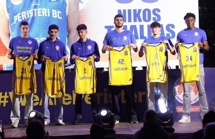 Περιστέρι Betsson: Παρουσίαση της νέας ομάδας και της επίσημης εμφάνισης για τη σεζόν 2026-2027